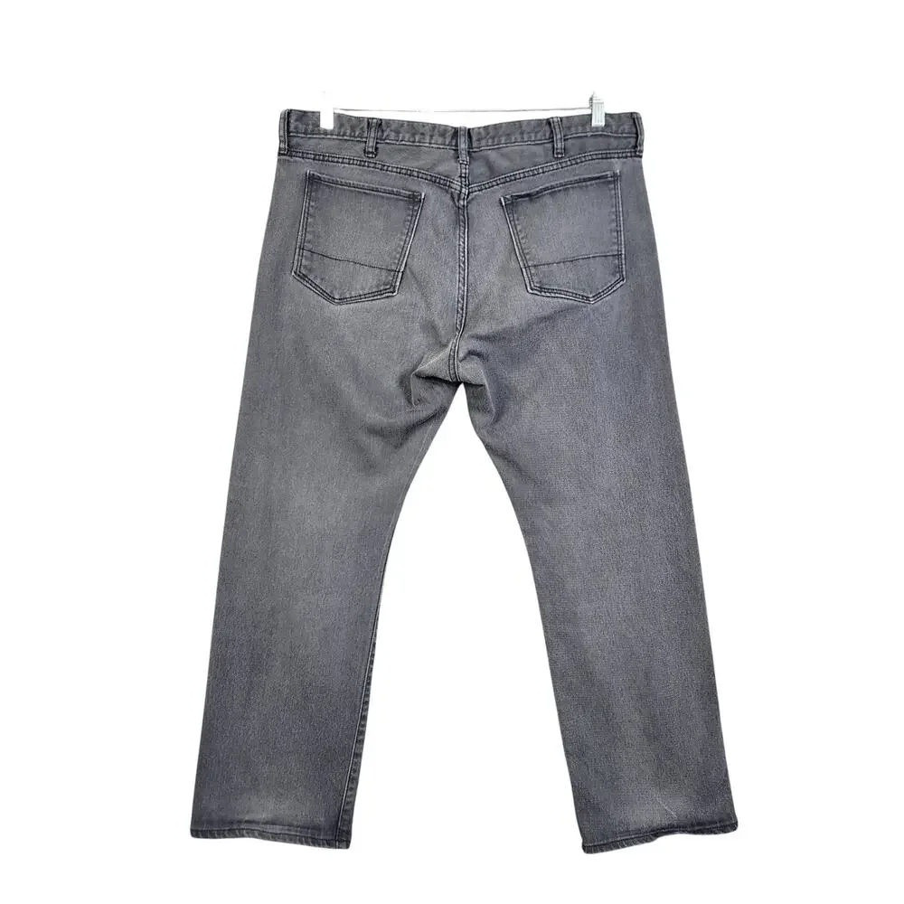 Banana Republic Mens Premium Performance‎ Stretch Jean Size 38X30 Flint Grey